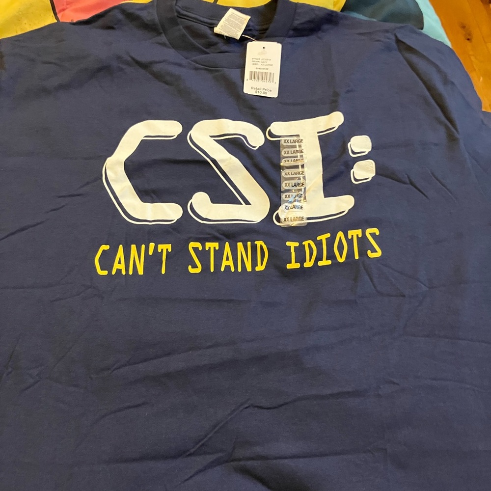 Can’t stand idiots novelty shirt